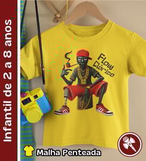 Mano Saci - Camiseta Intantil de 2 a 8 anos