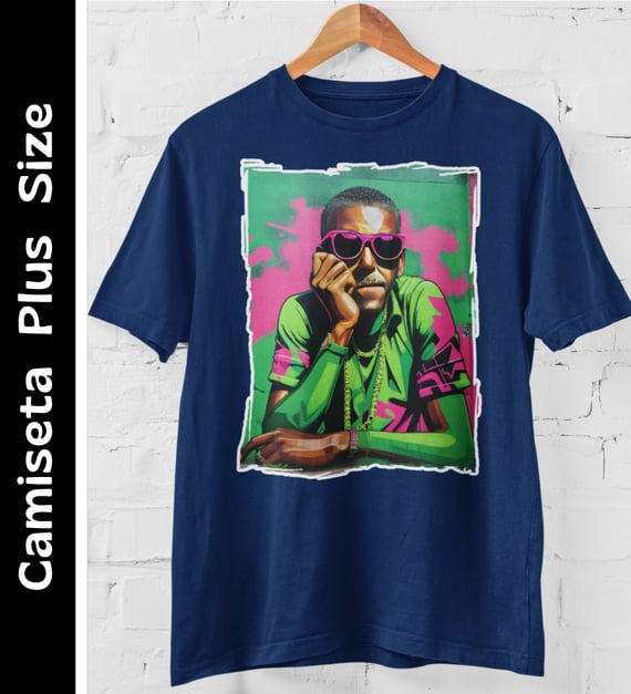 MC Cartola - Camiseta Plus Size