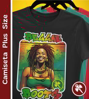 Reggae Roots - Camiseta Plus Size