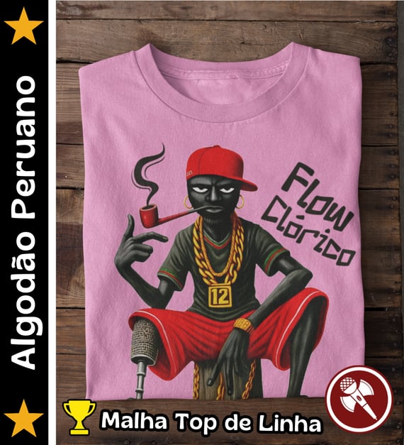 Mano Saci - Camiseta de Algodão Peruano