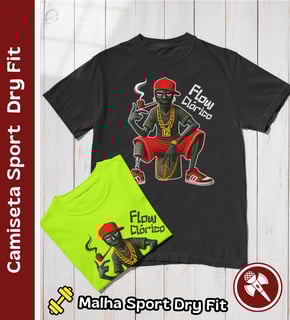 Nome do produto Mano Saci  - Camiseta Sport Dry UV