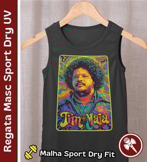Tim Maia Psicodélico - Regata Masculina Sport Dry UV