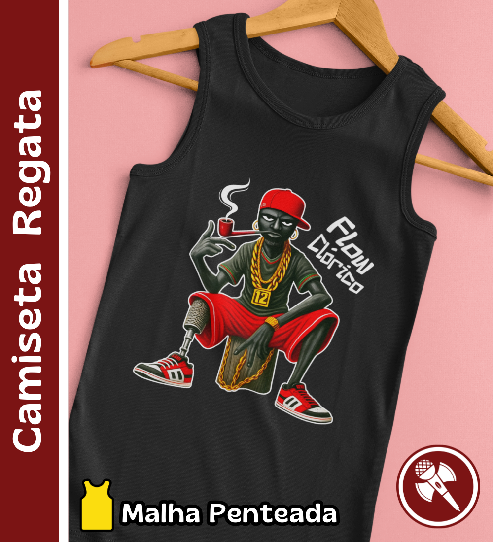 Nome do produto: Mano Saci- Camiseta Regata