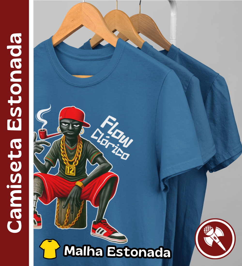 Nome do produto: Mano Saci - Camiseta Estonada