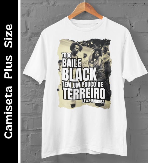 Baile Black (Soul Train) - Camiseta Plus Size