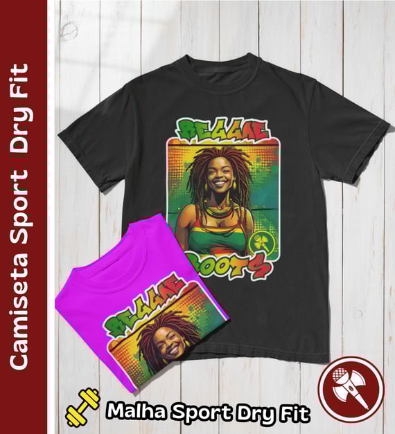 Reggae Roots - Camiseta Sport Dry UV