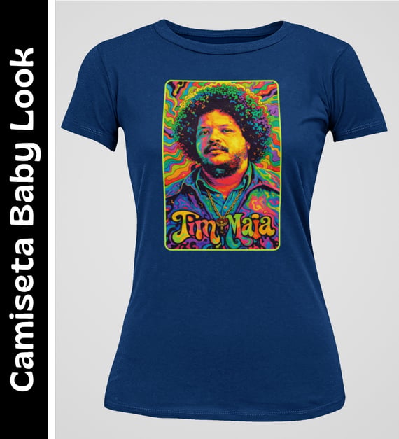Tim Maia - Camiseta Baby Look