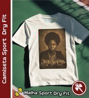 Nina Simone 01 - Camiseta Sport Dry UV