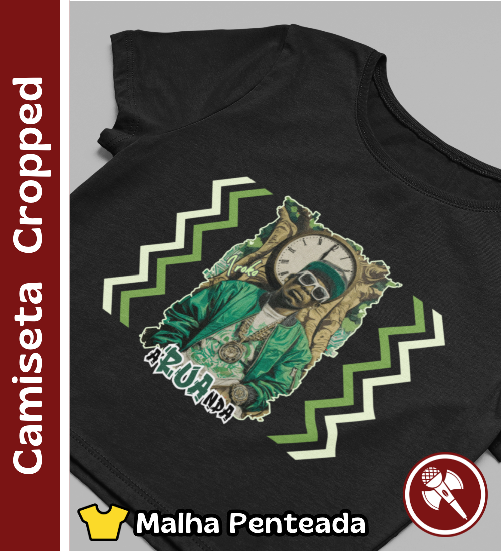 Nome do produto: Iroko 01- Camiseta Cropped
