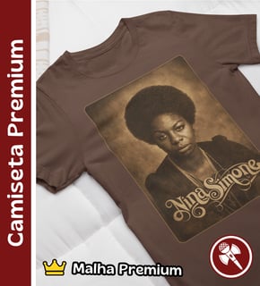 Nina Simone 01 - Camiseta Premium