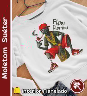 Nome do produto Mano Saci - Moletom Suéter