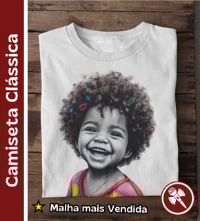 Nome do produto Criança Interior 01  - Camiseta Clássica