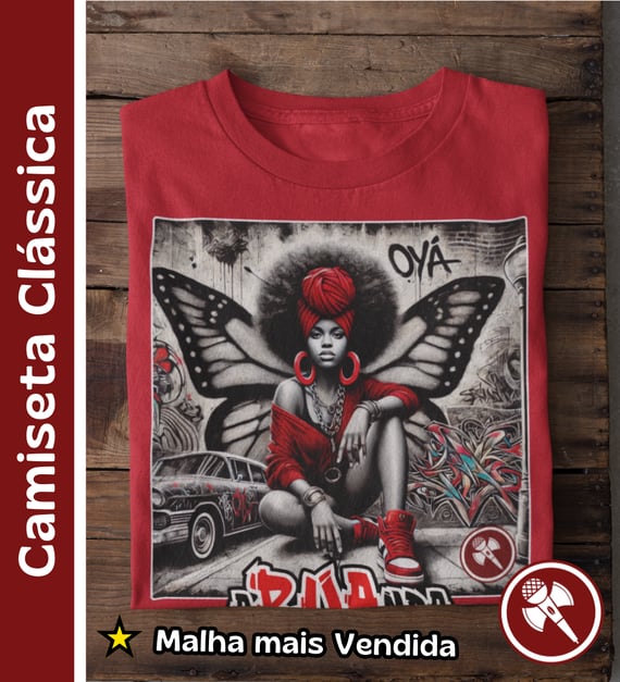 B.Girl Oyá - Camiseta Clássica