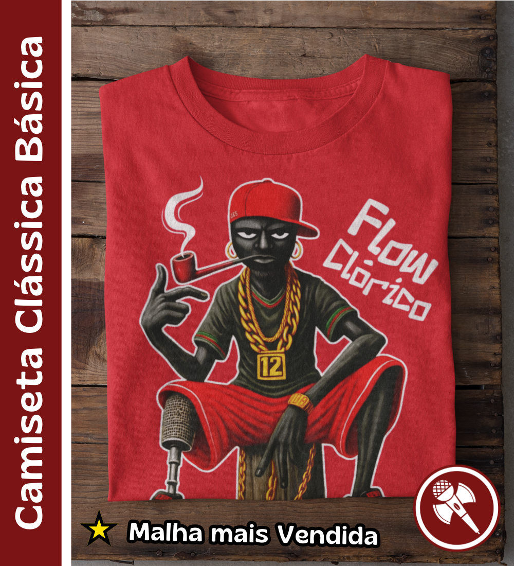 Nome do produto: Mano Saci - Camiseta Clássica Básica