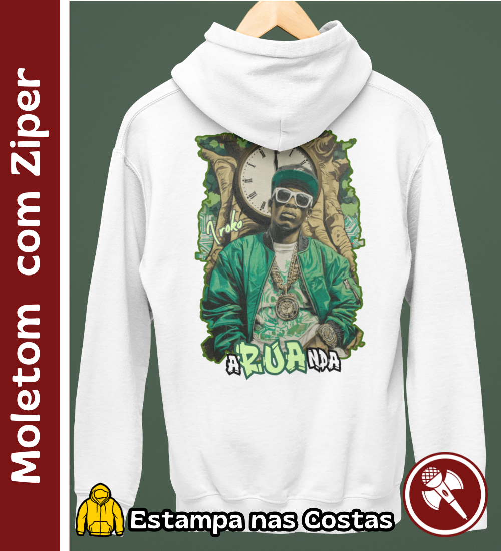 Nome do produto: Iroko 01 - Moletom com Ziper