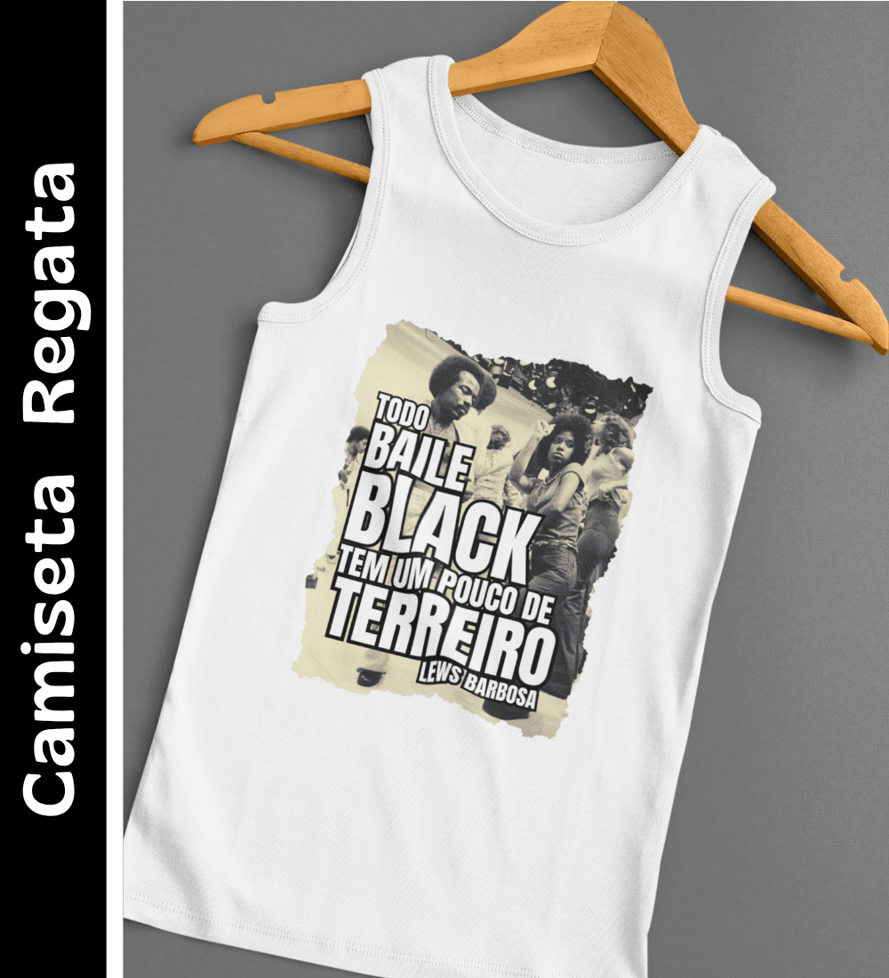 Nome do produto: Baile Black (Soul Train) - Camiseta Regata
