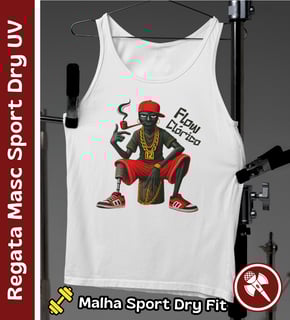 Mano Saci - Regata Masculina Sport Dry UV