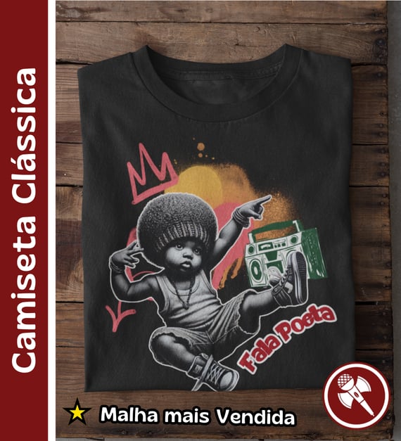 Rua Crescente - Camiseta Clássica