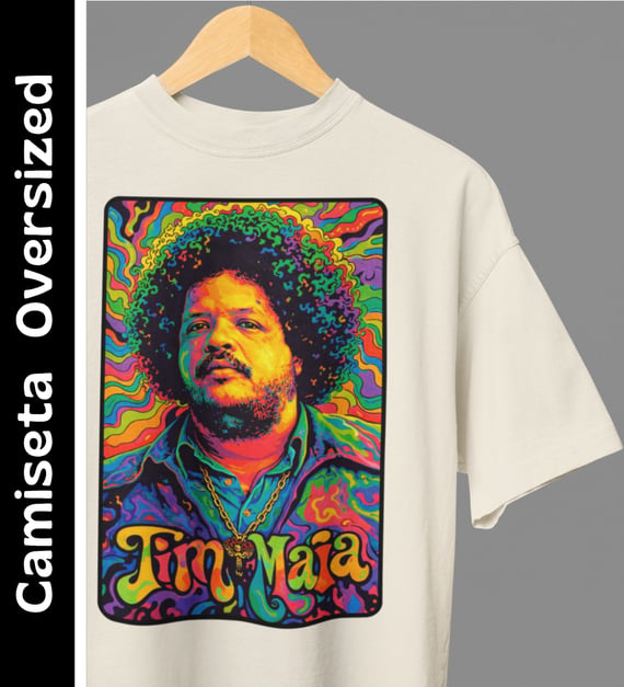 Tim Maia - Camiseta Oversized