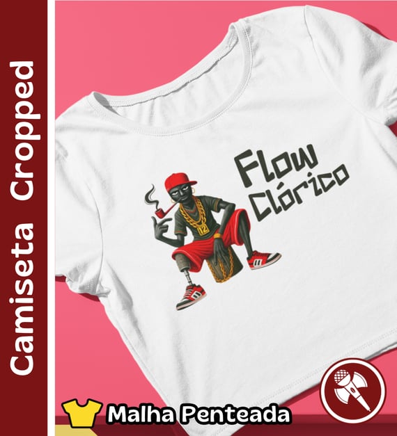 Mano Saci - Camiseta Cropped