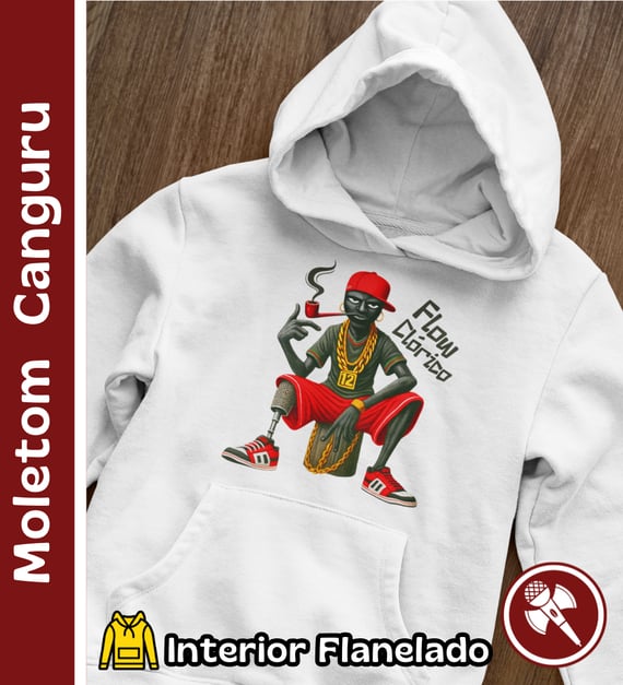 Mano Saci- Moletom Canguru