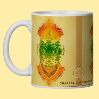 Nome do produto ARTEMÍSIA Canecas – ‘Elefante – Animais de Poder’ - 01