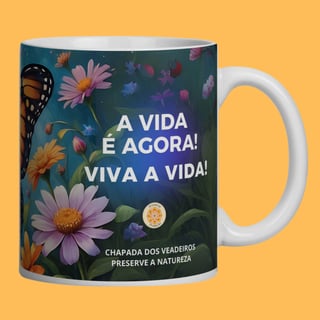 Nome do produto ARTEMÍSIA Canecas – ‘BORBOLETAS – A Magia da Transformação’ - 04