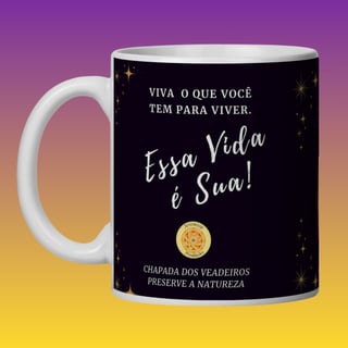 Nome do produto ARTEMÍSIA Canecas – ‘Coruja - Animais de Poder’