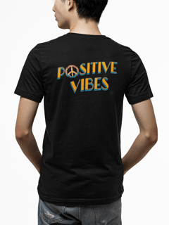 Nome do produto Camiseta Positive Vibes