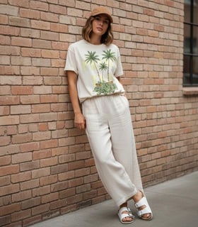 T-shirt prime Palm tree