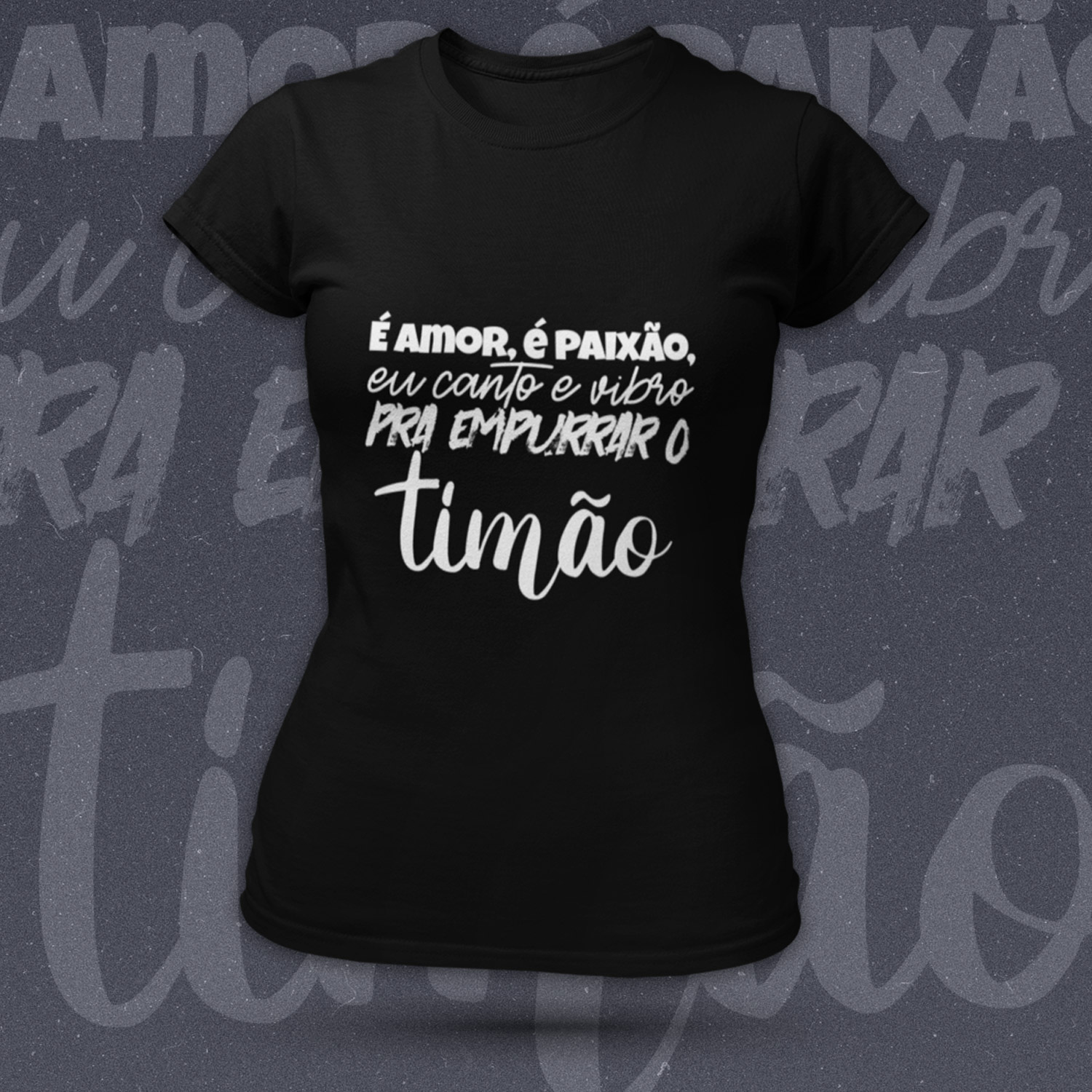 É amor, é paixão, eu canto e vibro pra empurrar o Timão - Feminina