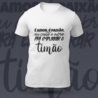 É amor, é paixão, eu canto e vibro pra empurrar o Timão - Masculino