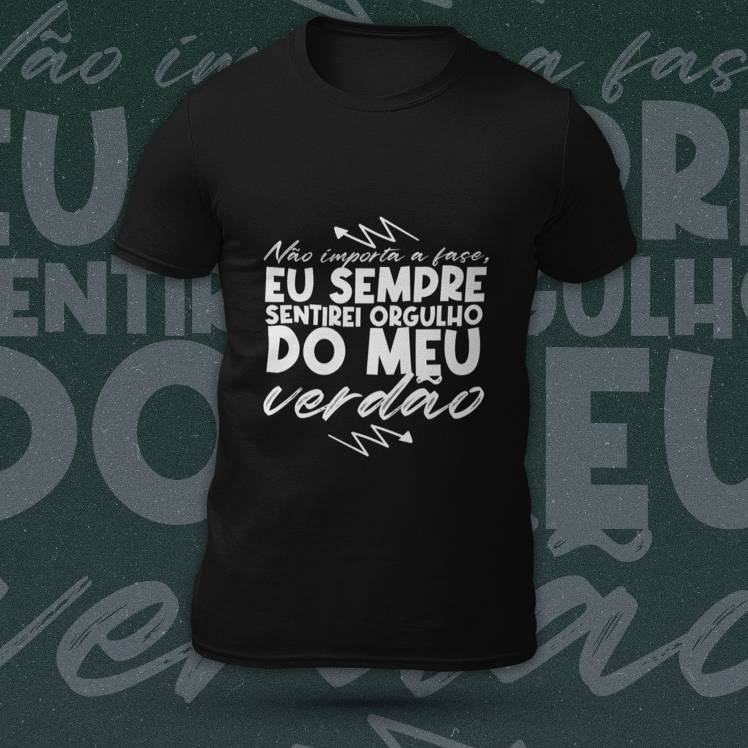 Não importa a fase, eu sempre sentirei orgulho do meu verdão - Masculino