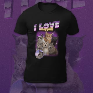 I Love Meus Gatos - Masculino