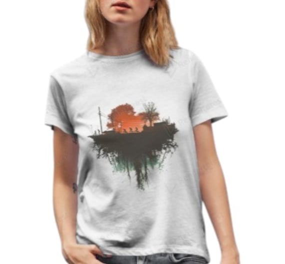 Camiseta - Stranger Things (Baby Long)