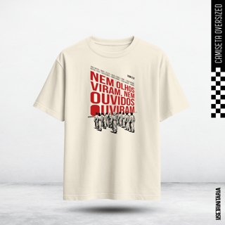Nome do produtoCamiseta Oversized Nem Olhos Viram