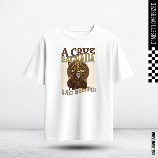Nome do produtoCamiseta Oversized — A Cruz Sagrada
