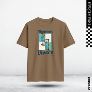 Nome do produtoCamiseta Clássica – Memento Vivere