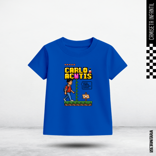 Nome do produtoCamiseta Infantil (2-8) – Carlo Acutis