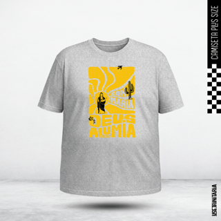 Nome do produtoCamiseta Plus Size — Luz no Sertão