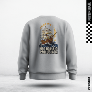 Nome do produtoMoletom Blusão – O mar é Deus