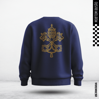 Nome do produtoMoletom Blusão — Um só em Cristo