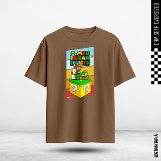 Nome do produtoCamiseta Oversized – Meu Lugar é o Céu