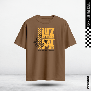 Nome do produtoCamiseta Oversized — Luz e Sal