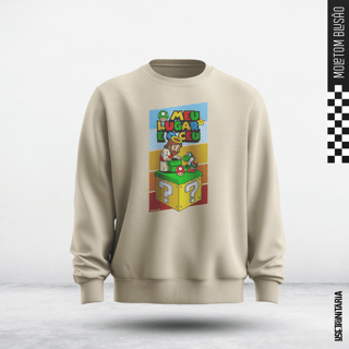 Nome do produtoMoletom Blusão – Meu Lugar é o Céu