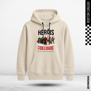Nome do produtoMoletom Canguru – Meus heróis morreram por fidelidade
