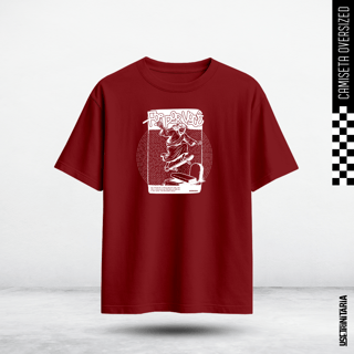 Nome do produtoCamiseta Oversized – Ele venceu a morte