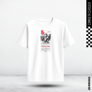 Nome do produtoCamiseta Clássica São Miguel – Nível Celestial