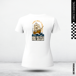 Nome do produtoCamiseta Babylook – O mar é Deus