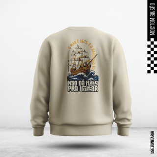 Nome do produtoMoletom Blusão – O mar é Deus